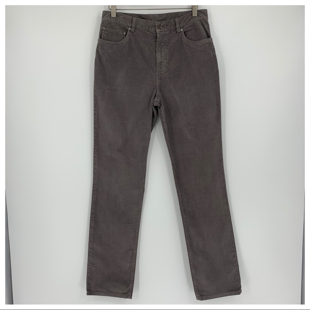 EUC Boys Brooks Brothers Gray Corduroys Size 20